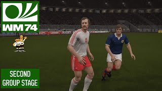 1974 World Cup SIM  Matchday 1  Part 2  Second Group Stage [upl. by Stace]