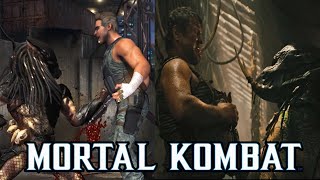 Mortal Kombat  All Predator References [upl. by Hermia704]