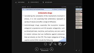 pharmacology 2 lecture 21  Gastrointestinal and Antiemetic Drug  part 2 [upl. by Olra]