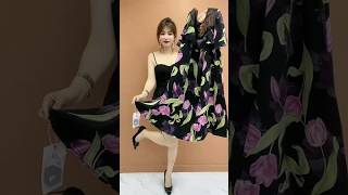 Black printed pure cotton summer kitchen suit trendingfashion fashiontrends [upl. by Uriisa743]