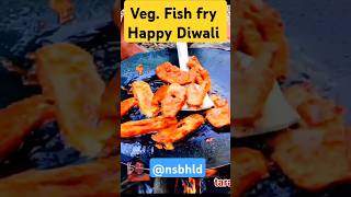 Veg Fishstreetfood food cooking recipe indianstreetfood vegetablefish sorts happydiwali [upl. by Octavla]