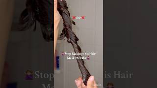 ❌Don’t make this Hair Mistake anymore❌🙅🏽‍♀️ hair haircare shorts longhair [upl. by Karlen]