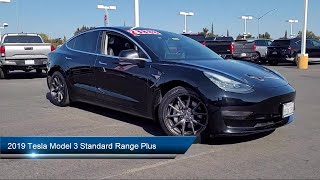 2019 Tesla Model 3 Standard Range Plus Sedan Stockton Lodi Manteca Sacramento [upl. by Nohsav]