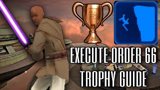 EXECUTE ORDER 66 TROPHY GUIDE Star Wars Battlefront Classic Collection Tutorial [upl. by Aivad]