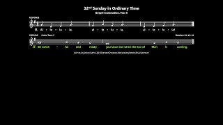 32nd Sunday in Ordinary Time Gospel Acclamation Year A Australian Lectionary [upl. by Foote]