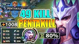 49 KILL  PENTAKILL CƠN ÁC MỘNG URF MANG TÊN JARVAN [upl. by Oni]