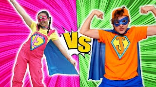 DIY Halloween Superhero Costumes for Kids  Ellie Sparkles Show [upl. by Euqirdor]