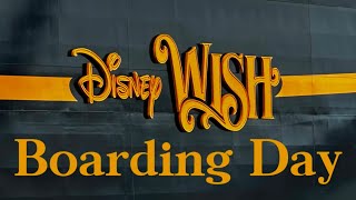 Boarding the Disney Wish  Concierge Lunch [upl. by Ella]