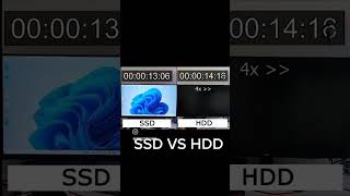 SSD vs HDD –  Which is Best for You  SSD  HDD  COMPARISON FOR GAMING PC  ytshorts shorts [upl. by Llerref]