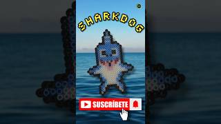 SharkDog Hama Beads 🦈 diy hamabeads pixelart sharkdog shark dog netflix [upl. by Ynahpets]