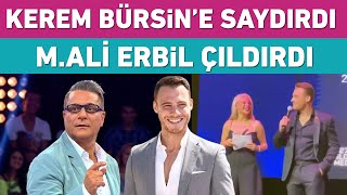 Mehmet Ali Erbilden Kerem Bürsine sert salvolar Çıldırdı isyan etti [upl. by Adnahsed]