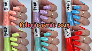 ESMALTE HITS COLEÇÃO VERÃO 2025 LANÇAMENTO [upl. by Hsara]