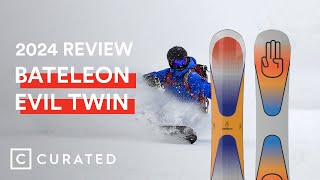 2024 Bataleon Evil Twin Snowboard Review  Curated [upl. by Arahahs]