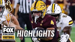 Wyoming Cowboys vs Arizona State Sun Devils Highlights  FOX College Football [upl. by Allesig]