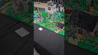 LEGO Castle Diorama Zagreb Brick Show [upl. by Suoicserp919]