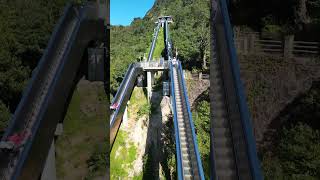 Hunan Mangshan installs elevators for the mountains china discoverchina travel chinatourism [upl. by Aihsiyt]