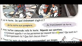 Lecture et compréhension du texte Les sauveteurs 5ème AP [upl. by Bertina]