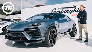 FIRST LOOK Lamborghini Lanzador â€“ INSANE 1350bhp UltraGT  Top Gear [upl. by Barnie]