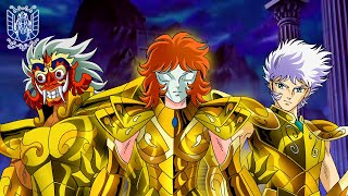 ¡CONOCE LA ARMADURA DORADA DE LOS MAESTROS DE LOS CABALLEROS DE BRONCE Saint Seiya [upl. by Arelus]