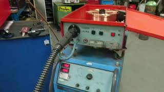 MIG Welding Test with Cloos GLC 503 CAPO MIG and CK78a Feed System [upl. by Sanjiv744]