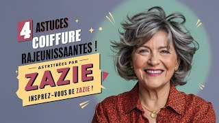 Rajeunissez vos Cheveux Gris  4 Astuces Coiffure Inspirées par Zazie [upl. by Ecal]