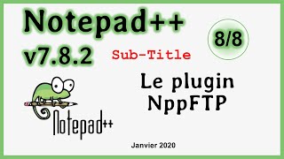 Installation et utilisation du plugin NppFTP sur Notepad [upl. by Enahsed]