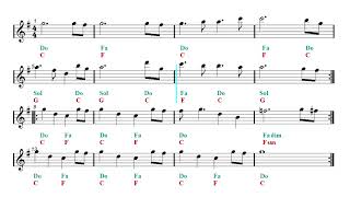 Horn Play Along  Jurassic Park Theme Sheet music  Guitar chords [upl. by Oba]