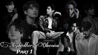 Top Tae  TwoshotMovie  My Step Brother Is Obsessed With Me  Part 1  Taekook ff Hindi Dubbed [upl. by Lisandra]