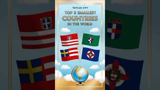 World top 3 smallest countries t3t top3 ytshorts [upl. by Elleined669]