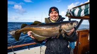 Angeln in Norwegen Åkrehamn Marina  auf Dorsch Pollack und Plattfisch in Südwestnorwegen [upl. by Annorah]