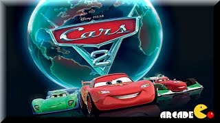 Disney Pxar Cars 2  World Grand Prix Read and Race Lighting McQueen Cars Toon Game [upl. by Richmal]