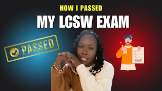 PASSING My LCSW Exam Was The Only Option [upl. by Keener584]