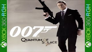 🎮 NOSTALGIA GAMEPLAY 007 QUANTUM OF SOLACE XBOX 360 RGH DOWNLOAD [upl. by Cenac]