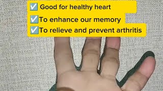 FINGER EXERCISES TO RELIEVE AND PREVENT THE SYMPTOMS OF ARTHRITIS healthtips healthcare health [upl. by Vijnas]