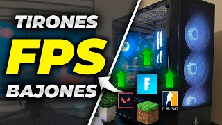 BAJONES y TIRONES De FPS en Juegos Como Solucionarlo Explicación  Solucion [upl. by Caprice]