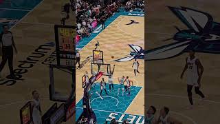 Charlotte Hornets vs Miami Heat shorts nba clt Hornets heat Miami [upl. by Tennies]