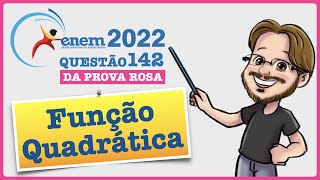 ENEM 2022  Função Quadrática  Ao analisar os dados de uma epidemia em uma cidade peritos [upl. by Morissa]