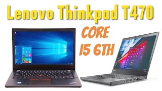 Lenovo T470 Core i5 6th Gen Laptop Review lenovot470 [upl. by Haily]