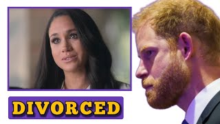 DIVORCED⛔ Meghan in tears as Prince Harry Signs DIVORCE papers While In SOUTH AFRICA [upl. by Oetsira]