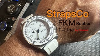 Best Rubber watch straps for the money StrapsCo does it again [upl. by Haggai149]