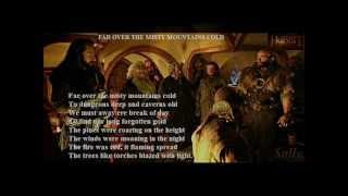 Misty Mountains Cold Full Song The Hobbit Movie Clips [upl. by Linell]