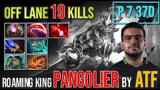 ึRoaming King full slot item ATF Pangolier Off Lane 19 Kills gameplay4k patch737d fullgame dota2 [upl. by Ecirad]