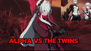 【Punishing Gray Raven】Alpha vs Unidentified twins no hits [upl. by Stew547]