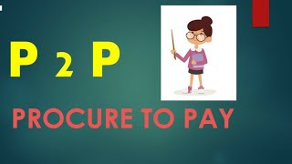 P2P  Procure to Pay Process with definition [upl. by Aniraad969]