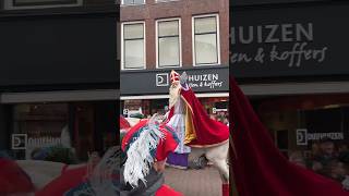 Sinterklaas Arrives in Gouda🎅🎄Mayor joins the Fun Festival [upl. by Halette]