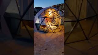 2024 Hottest Wooden Glass Dome Hotel in Bryce Canyon [upl. by Ambur]