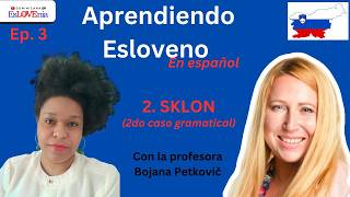 2 SKLON segundo caso APRENDER ESLOVENO en español con la profe Bojana [upl. by Ertemed]