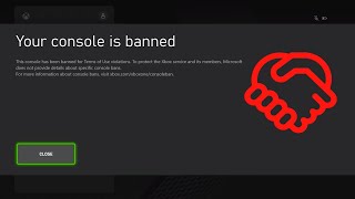 Xbox Console Ban Thanks Microsoft [upl. by Zobias416]