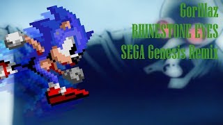 Gorillaz  Rhinestone Eyes Sega Genesis Remix [upl. by Hilly]