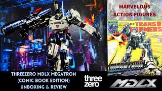 ALL HAIL MEGATRON Threezero MDLX Transformers Megatron Comic Book Edition Review [upl. by Lyle298]